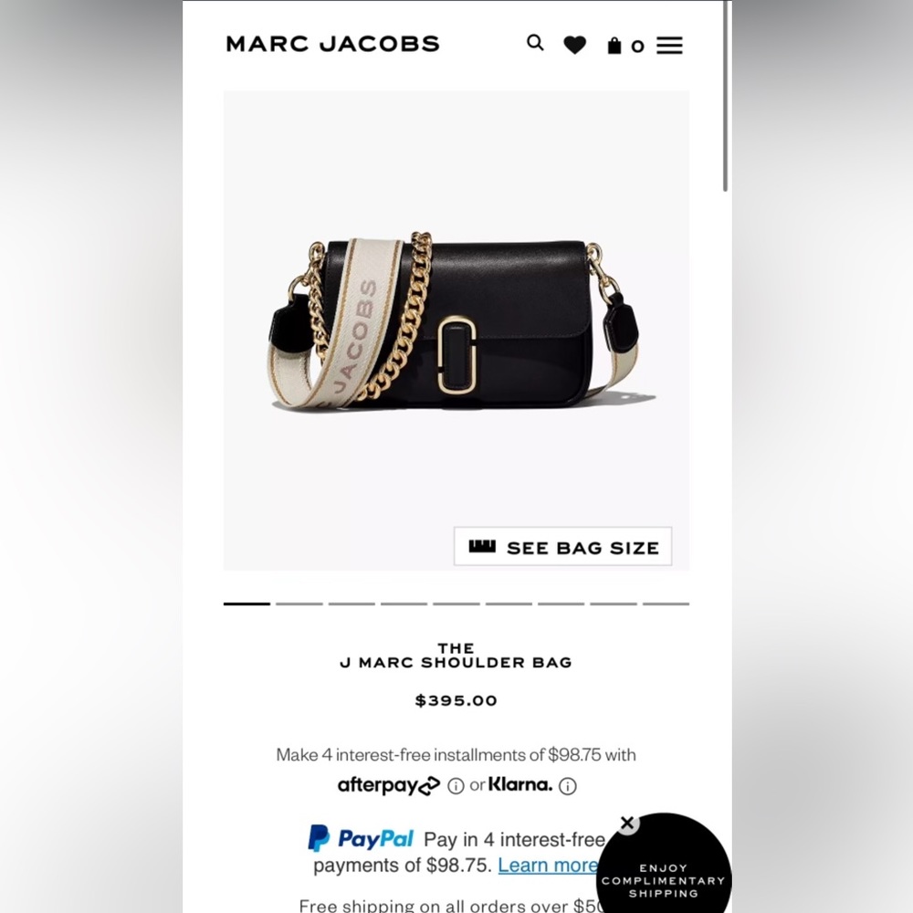 The J Marc Shoulder Bag